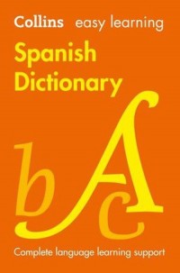 Easy learning spanish dictionary - okładka książki