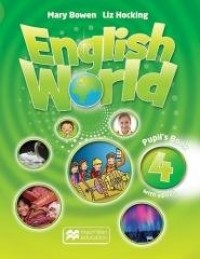 English World 4 SB + eBook MACMILLAN - okładka podręcznika