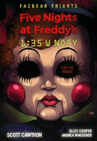 Five Nights At Freddys. 1:35 w - okładka książki