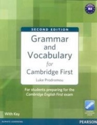 Grammar & Vocabulary for Cambridge - okładka podręcznika