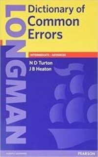 Longman Dictionary of Common Errors - okładka podręcznika
