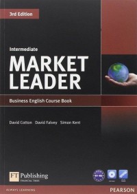 Market Leader Intermediate + DVD. - okładka podręcznika
