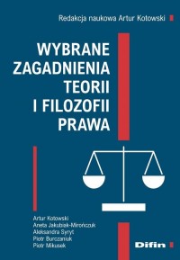 Wybrane zagadnienia teorii i filozofii - okładka książki