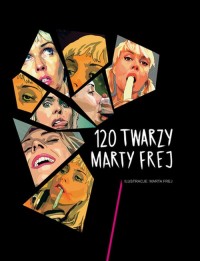 120 twarzy Marty Frej - okładka książki