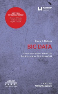 Big Data. Krótkie Wprowadzenie - okładka książki
