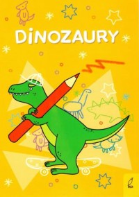 Dinozaury. Kolorowanki przedszkolaka - okładka książki