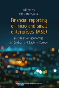 Financial reporting of micro and - okładka książki