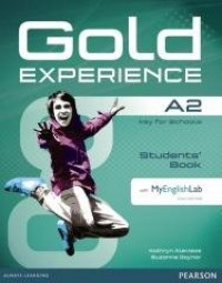 Gold Experience A2 SB + DVD + MyEnglishLab - okładka podręcznika