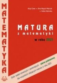 Matematyka Matura 2021 ZP zbór - okładka podręcznika