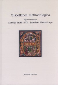 Miscellanea methodologica. Wybór - okładka książki