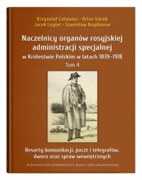 Naczelnicy organów rosyjskiej administracji - okładka książki