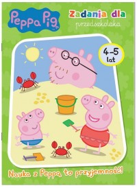 Peppa Pig. Zadania dla przedszkolaka. - okładka książki