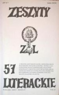 Zeszyty literackie 57 1/1997 - okładka książki