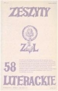 Zeszyty literackie 58 2/1997 - okładka książki