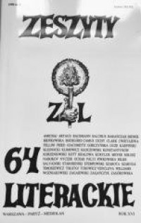 Zeszyty literackie 64 4/1998 - okładka książki
