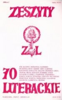 Zeszyty literackie 70 2/2000 - okładka książki