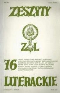 Zeszyty literackie 76 4/2001 - okładka książki