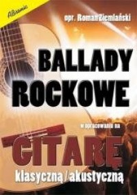 Ballady rockowe w opracowaniu na - okładka książki