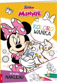 Disney Minnie. Kolorowanka - okładka książki