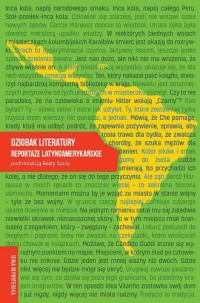 Dziobak literatury. Reportaże latynoamerykańskie - okładka książki