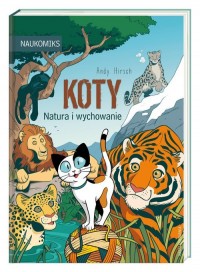Koty natura i wychowanie - okładka książki