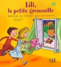 Lili la petite grenouille 1 podręcznik - okładka podręcznika