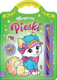 Magiczne pieski. Kolorowanka z - okładka książki