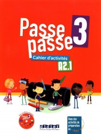 Passe-Passe 3 A2.1 ćwiczenia + - okładka podręcznika