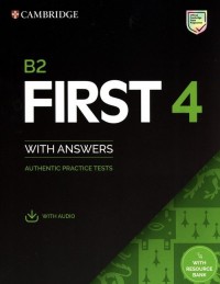 B2 First 4 Students Book with Answers - okładka podręcznika