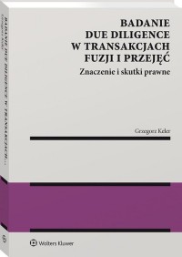 Badanie due diligence w transakcjach - okładka książki