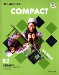 Compact First  Workbook - okładka podręcznika