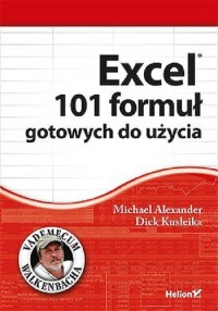 Excel. 101 formuł gotowych do użycia - okładka książki