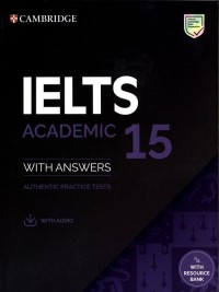 IELTS 15 Academic Students Book - okładka podręcznika