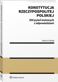 Konstytucja Rzeczypospolitej Polskiej - okładka książki