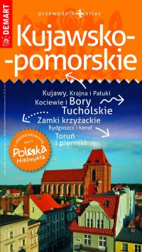 Kujawsko-pomorskie przewodnik+atlas - okładka książki