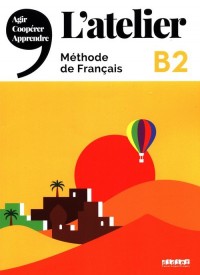 LAtelier B2 Methode de Francais - okładka podręcznika