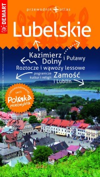 Lubelskie przewodnik+atlas Polska - okładka książki