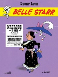 Lucky Luke Belle Starr - okładka książki