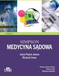 Medycyna sądowa Simpson - okładka książki