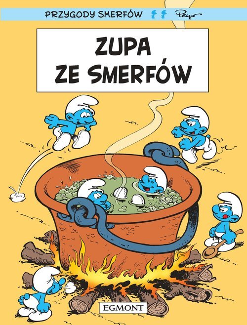 Smerfy Zupa ze Smerfów - okładka książki