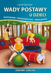 Wady postawy dla dzieci - okładka książki