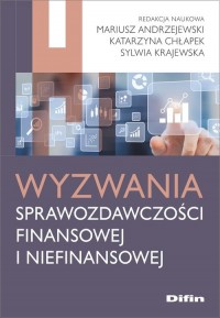 Wyzwania sprawozdawczości finansowej - okładka książki