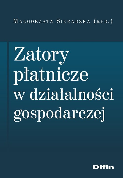 Zatory płatnicze w działalności - okładka książki