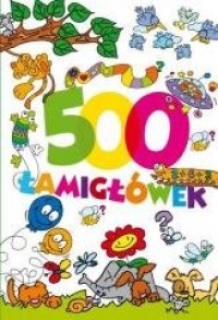 500 łamigłówek - okładka książki