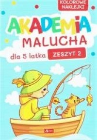 Akademia Malucha dla 5-latka. Zeszyt - okładka książki