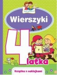 Mali geniusze. Wierszyki 4-latka - okładka książki