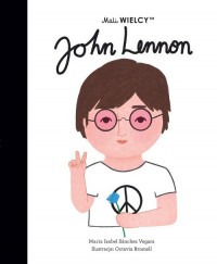 Mali WIELCY. John Lennon - okładka książki