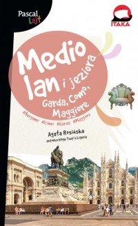 Mediolan i jeziora Garda, Como, - okładka książki