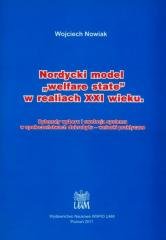 Nordycki model  welfare state - okładka książki