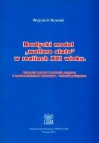 Nordycki model  welfare state - okładka książki